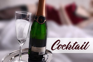 Cocktail mit einer Rubensfrauen Escort